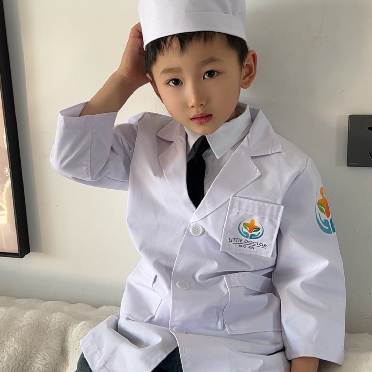 儿童医生服护士服幼儿园角色扮演服六一儿童节演出服医生护士服