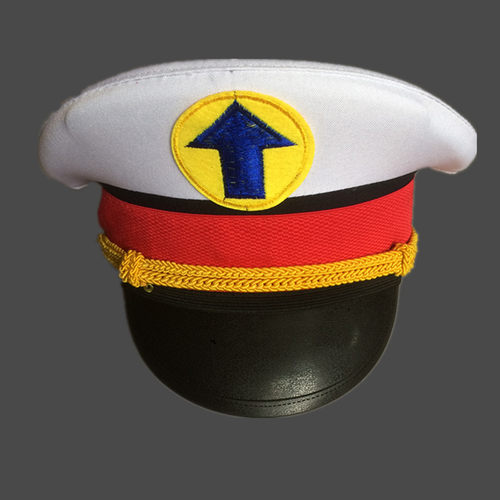 万圣节cosplay黑猫警长帽子六一儿童小交警演出帽子