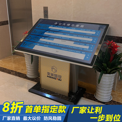 楼层索引导视台引导牌防水