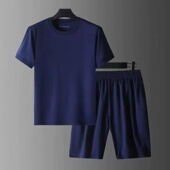 透气速干训练服体能服 夏季 正品 火焰蓝体能训练服套装