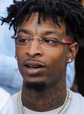 rapper风嘻哈眼镜男小框潮人墨镜