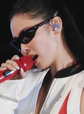 Jennie同款时髦复古猫眼墨镜防晒