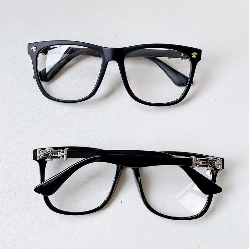 薛之谦同款眼镜男潮韩国平光黑框眼睛女大脸复古无镜片装饰眼镜框