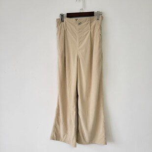 女直筒裤 简约休闲风高腰垂感阔腿裤 高级感气质 日单春秋季 5款