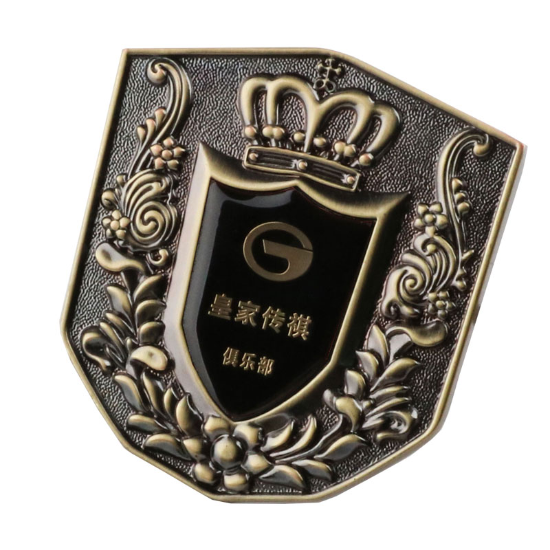 汽车广汽传祺GA3 GA5 GA6 GS4GS8改装皇家个性金属中网标前大车标