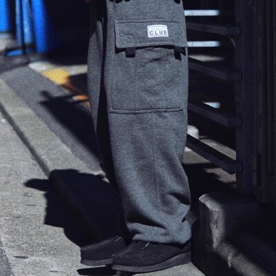 PROCLUB美式街头抽绳大口袋卫裤