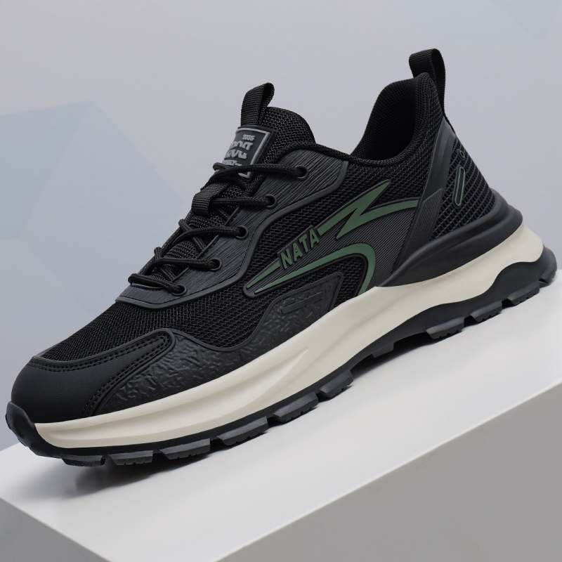 莎蓓莉春夏网面透气运动休闲男鞋