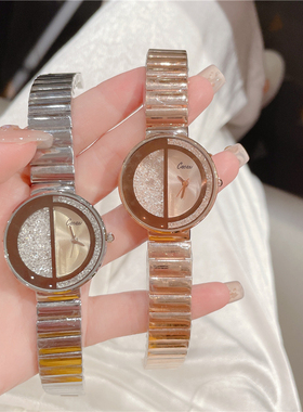 中古风女士手表气质表盘轻奢精致石英表简约时尚百搭 A224