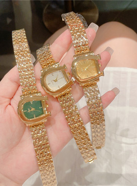 复古轻奢女士手表高级感轻奢潮流时尚石英表时尚简约气质 A258