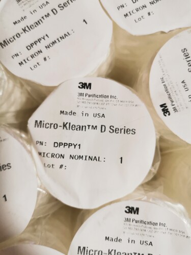 美国进口DPPPY1 DPPPZ-1 DPPPA-1 10英寸 3M Micro-Klean线绕滤芯
