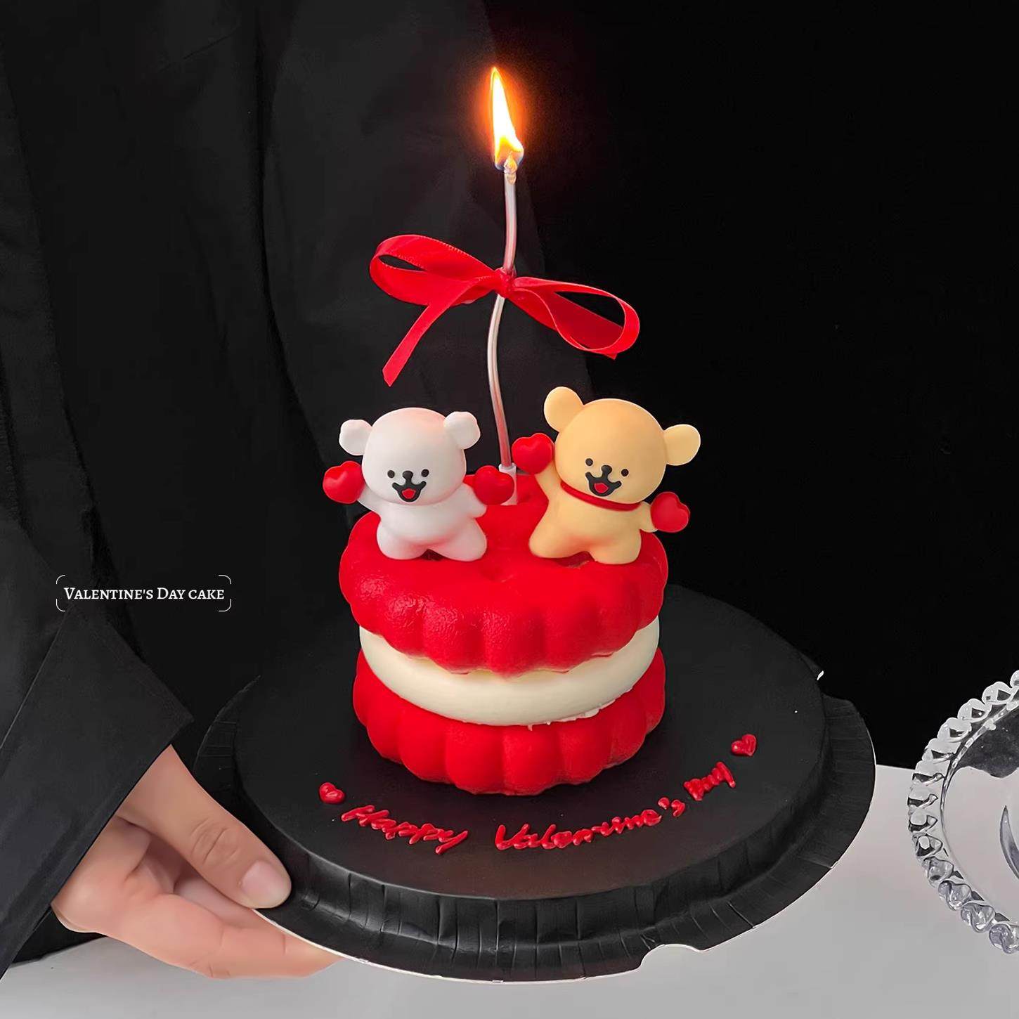 214情人节emoji慕斯蛋糕装饰爱心线条小狗摆件情侣节日纪念日装扮,节庆用品/礼品,蛋糕/烘焙装饰用品,淘宝优惠券,粉丝福利购,淘宝优惠卷