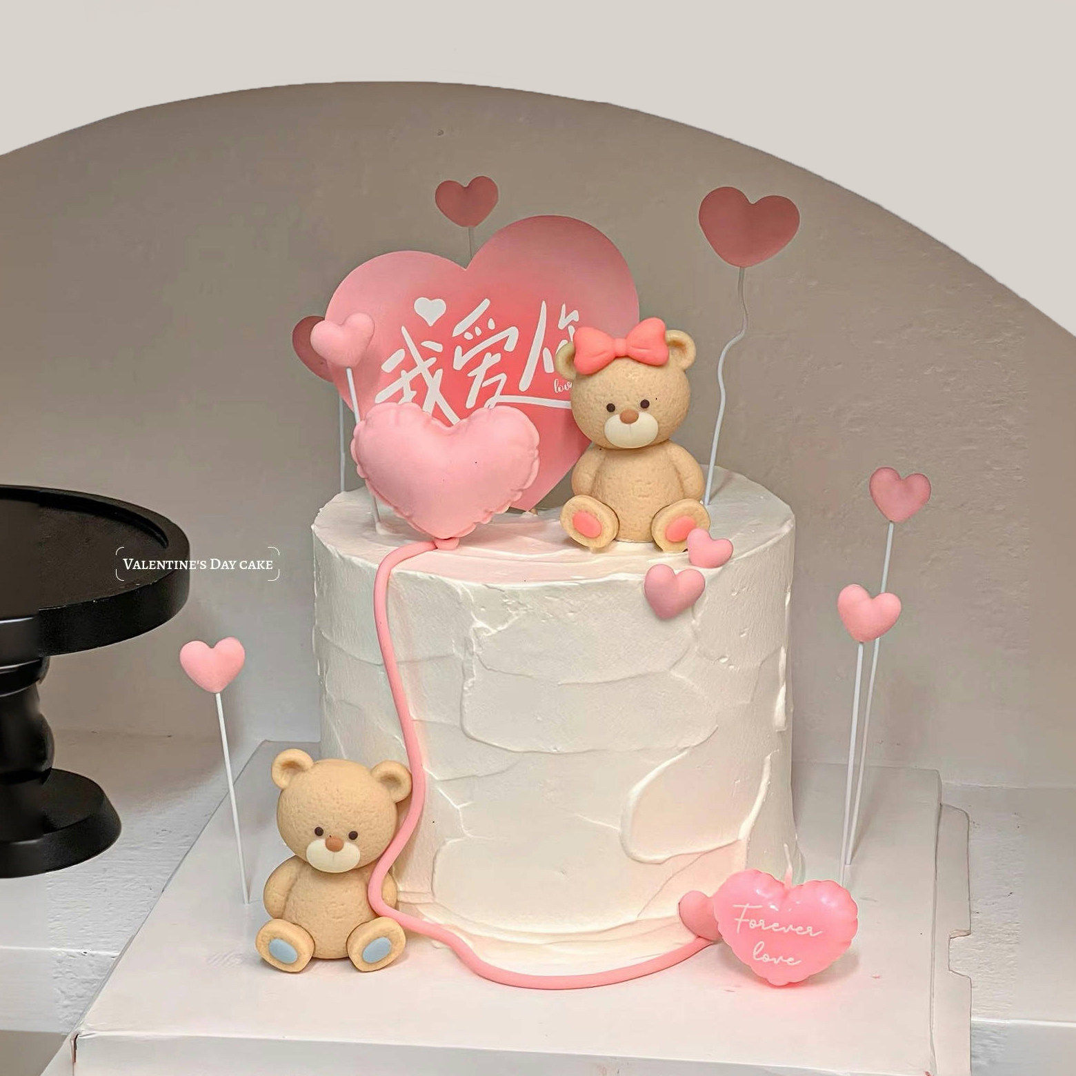 2.14情人节蛋糕装饰软胶坐姿蓝粉小熊摆件情侣爱心卡片装扮插件,节庆用品/礼品,蛋糕/烘焙装饰用品,淘宝优惠券,粉丝福利购,淘宝优惠卷