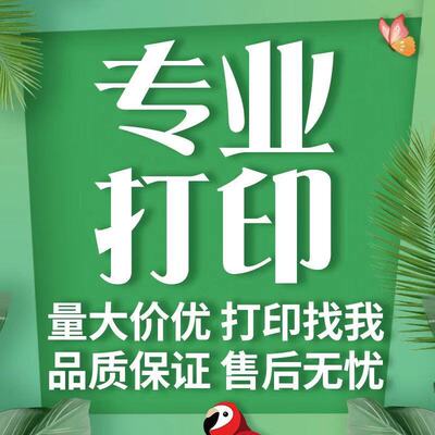 精装书个人宣传画册定制