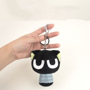 罗小黑战记身不由己毛绒小挂件二次元周边钥匙扣卡通包包玩偶挂件