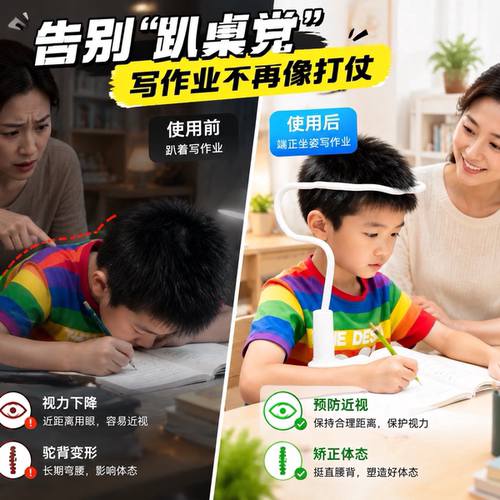 坐姿矫正器小学生桌面款