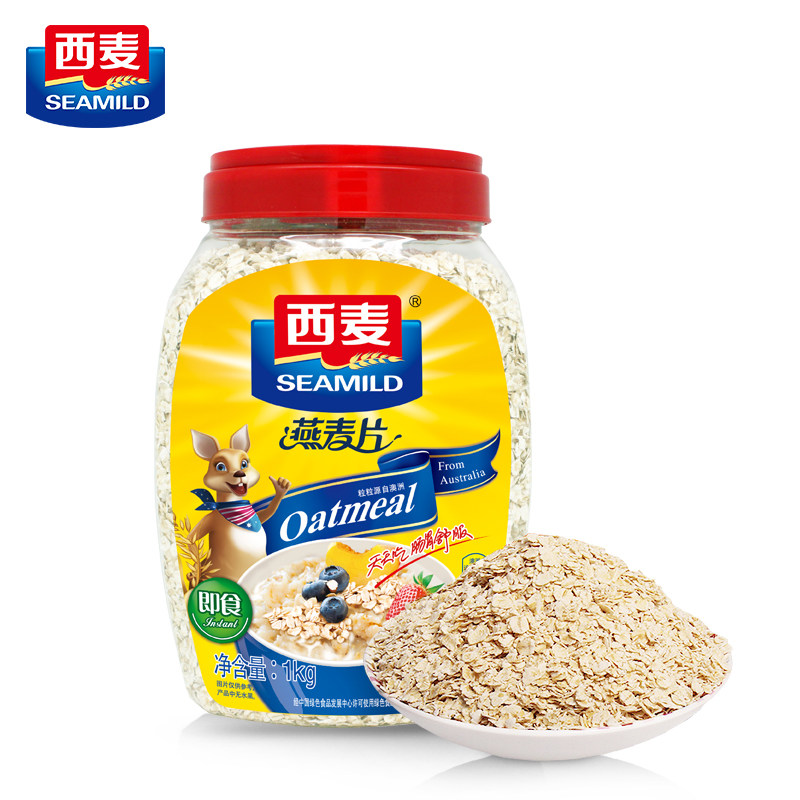 西麦 纯燕麦片1000g*1罐装桶装即食免煮原味麦片 成人谷物早餐|msdalam kategori kopi/oatmeal/Dibancuh ke dalam teh, Lotus root kanji/oatmeal/minuman Chong, Dibancuh ke dalam teh, bijirin - dari Buy2taobao.com untuk memberikan perkhidmatan ejen Taobao profesional membeli