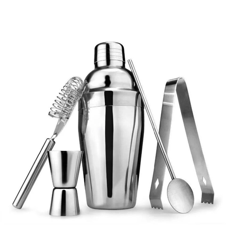 19.35oz Cocktail Shaker Set Bartender Kit 550ML不锈钢调酒器