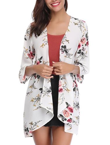 Sexy fashion printed cardigan jacket in spring and summer