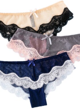 Women Underwear sexy lace Female briefs seamless panties内裤