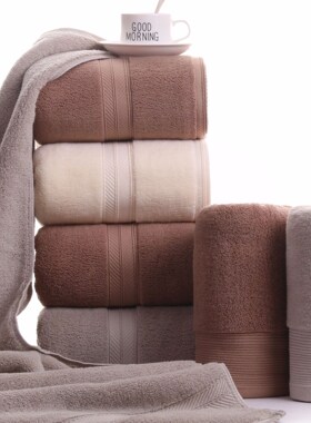 纯棉500g加厚吸水浴巾adult cotton bath towel absorbent towels