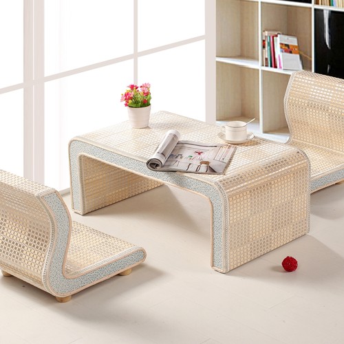 竹编榻榻米茶几飘窗桌国学桌