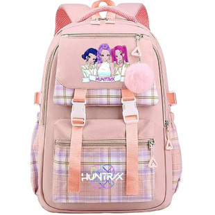 KPOP猎魔女团周边书包米拉佐伊鲁米联名双肩包小学生痛包儿童背包