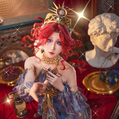 第五人格cos服装渔女垂泪的神女cosplay假发女角色小学生儿童周边