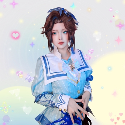 第五人格cos服装医生cosplay永生花假发儿童女角色小学生道具鞋子