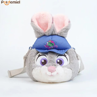 疯狂动物城二联名书包朱迪包包兔子警官背包尼克狐单肩包周边痛包