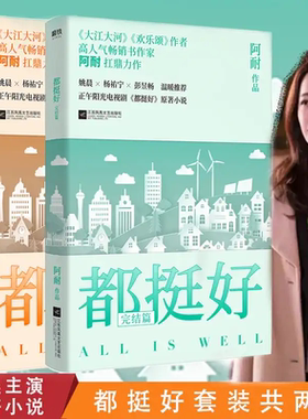 阿耐作品套装2册现代都市家庭