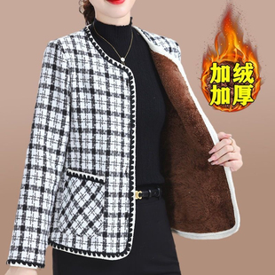 百搭短款 虧本特價 媽媽裝 小香風短外套中老年女秋冬裝 清倉處理時尚