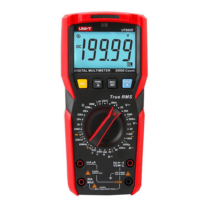 优利德UT89XE高精度数字万用表四位半万能表维修电工多用电表