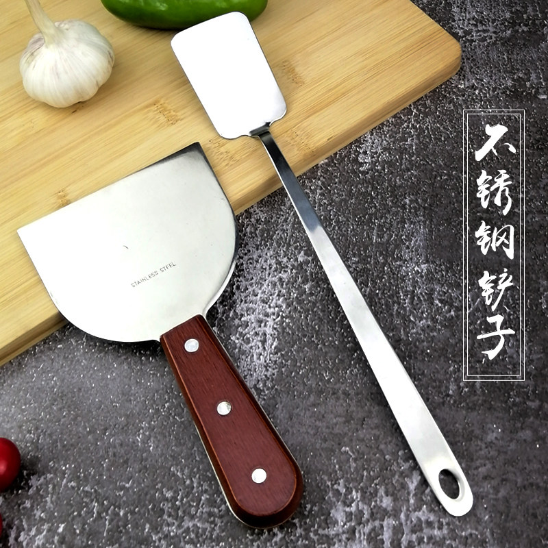 不锈钢和面铲子 商用案板面铲子 食物料理铲 铁板烧铲刀煎饼铲子,厨房/烹饪用具,煎铲,淘宝优惠券,粉丝福利购,淘宝优惠卷
