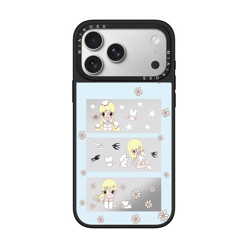 MIAIKOSS/妙吻联名邹菊燕子黄发女孩适用iPhone17Promax苹果16手机壳15潮牌14防摔套13个性12女11艺术磁吸版
