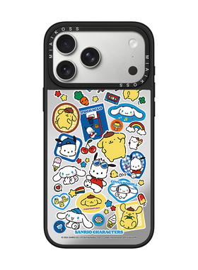 MIAIKOSS/妙吻联名萌犬伙伴贴纸帕恰狗适用iPhone17Promax苹果16手机壳15潮牌14防摔套13个性12女11磁吸版