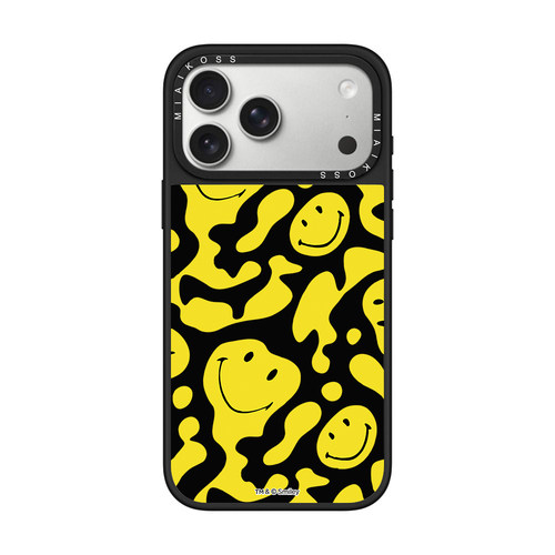 MIAIKOSS/妙吻联名Smiley黄色笑脸微笑16适用iPhone17Promax苹果16手机壳15潮牌14防摔套13个性12女11磁吸版