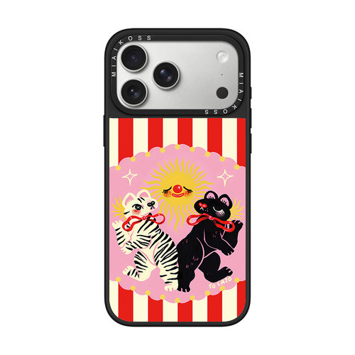 MIAIKOSS/妙吻联名马戏团动物So Lazo适用iPhone17Promax苹果16手机壳15潮牌14防摔套13个性12女11艺术磁吸版