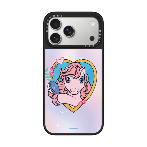 MIAIKOSS/妙吻联名小马宝莉粉底粉发打扮适用iPhone17Promax苹果16手机壳15潮牌14防摔套13个性12女11磁吸版