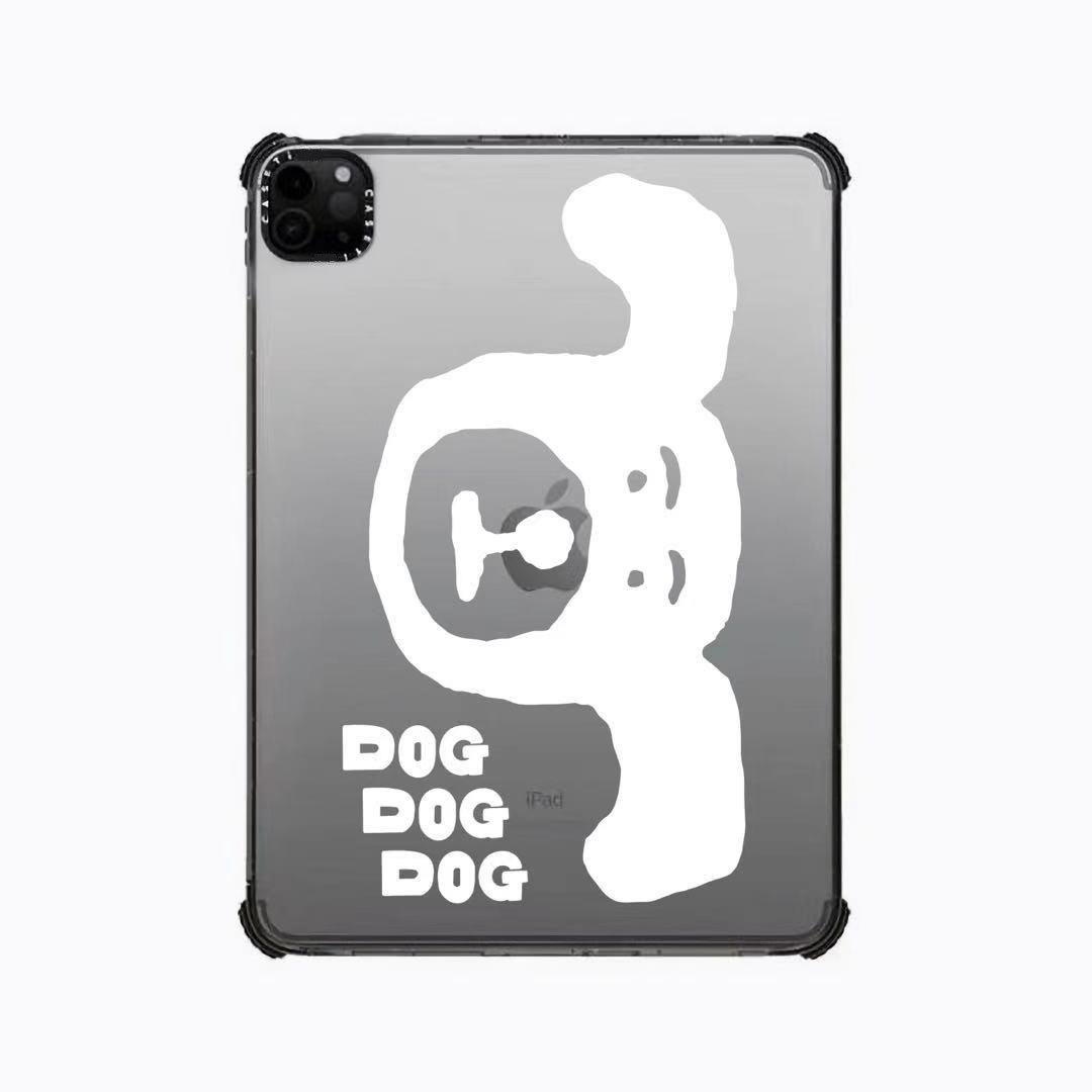 CASE联名小白狗DOG可爱抽象表情适用苹果iPad Pro11寸平板mini7/6保护套ipad10/11代防摔壳13/12.9寸air8/M4