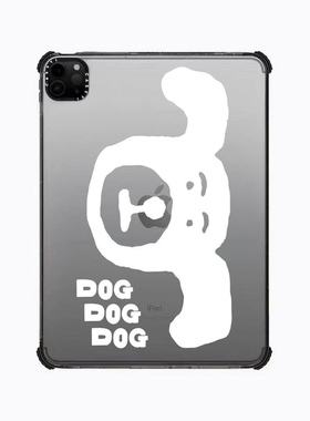 CASE联名小白狗DOG可爱抽象表情适用苹果iPad Pro11寸平板电脑mini7/6保护套ipad10/11代防摔壳13/12.9寸M4
