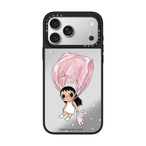 MIAIKOSS/妙吻联名小玉yuy女孩塑料袋降落适用iPhone17Promax苹果16手机壳15潮牌14防摔套13个性12女11磁吸版
