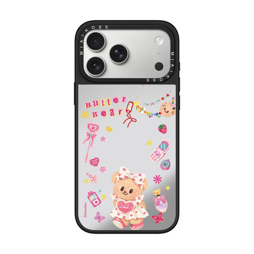 MIAIKOSS/妙吻联名黄油小熊Butterbear第二弹适用iPhone17Promax苹果16手机壳15潮牌14防摔套13个性12女磁吸
