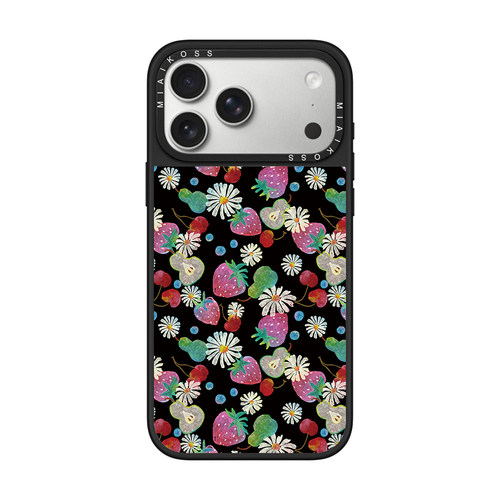 MIAIKOSS/妙吻联名满印雏菊草莓适用iPhone17Promax苹果16手机壳15潮牌14防摔套13个性12女11艺术家磁吸版