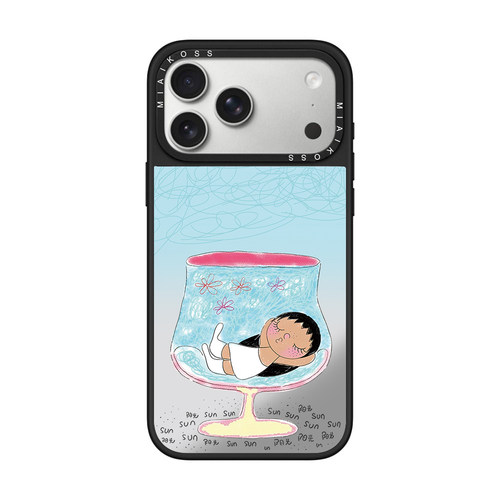 MIAIKOSS/妙吻联名小玉yuy高脚杯睡觉适用iPhone17Promax苹果16手机壳15潮牌14防摔套13个性12女11艺术家磁吸