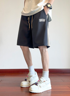 夏季爆款！得物品质 A107-DK6003-潮E25 菠萝格舒适透气短裤男