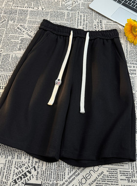 爆款! ins美式潮牌夏季纯色宽松时尚百搭街头短裤 DK889特p25