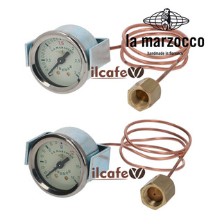 意大利辣妈原厂Lamarzocco GB5半自动咖啡机萃取蒸汽压力表 GS3