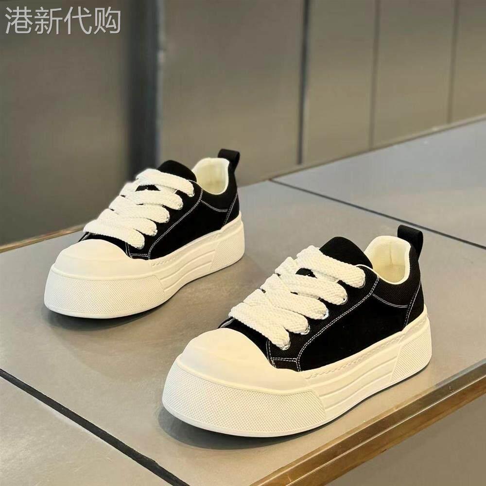 stmmmr令人舒畅的经典版型~透气舒适帆布鞋男厚底内增高板鞋轻便