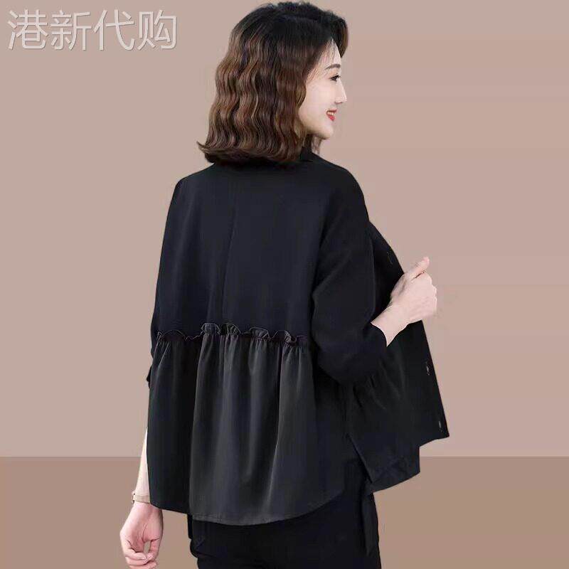 时尚短外套女士春秋装2025年新款韩版百搭洋派小个子设计感上衣潮