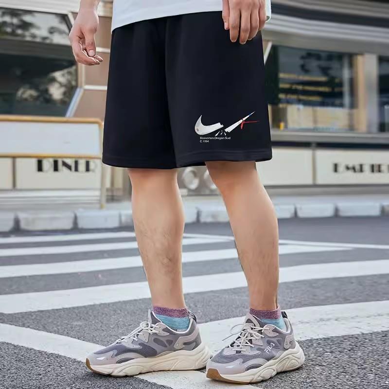 香港潮牌运动短裤男宽松大码潮流百搭篮球训练排汗透气休闲五分裤